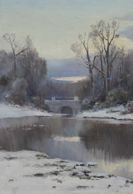 Бурхардт Фёдор Карлович. Вид Павловска